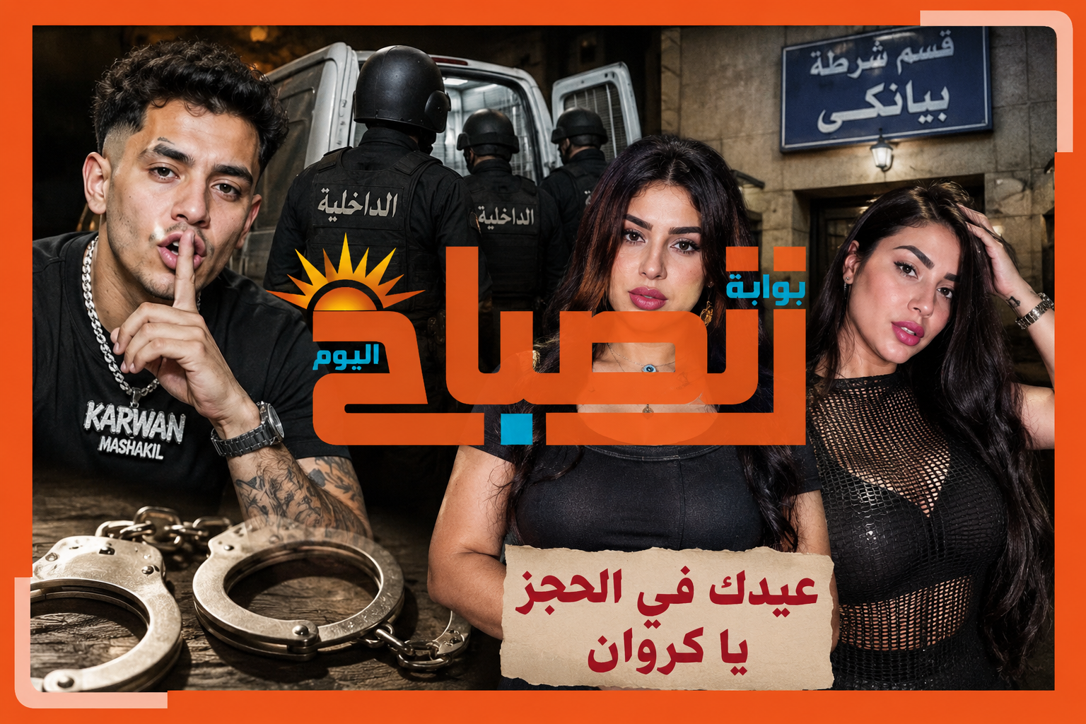 «عيده في الحجز».. سقوط كروان مشاكل وبلوجر즈 قبل ليلة الأضحى بتهمة فيديوهات خادشة